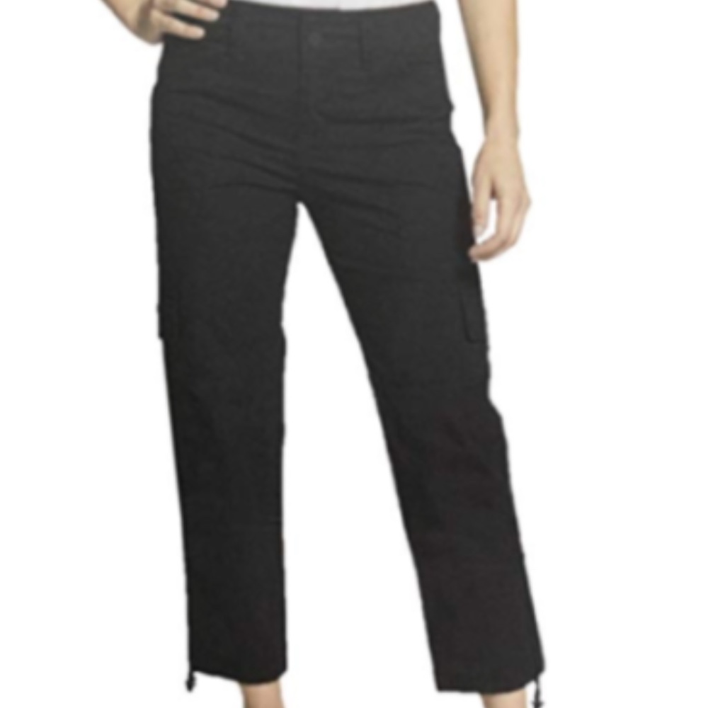 Blossom & Clover Ladies' Cargo Ankle Pants, Black